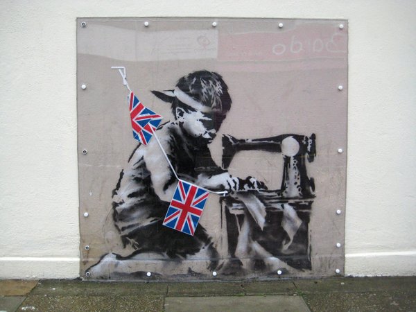 Kinesthetic Urban Rhetoric The Banksy Slave Labour Piece Controversy A Call For Sui Generis Rights To Public Art