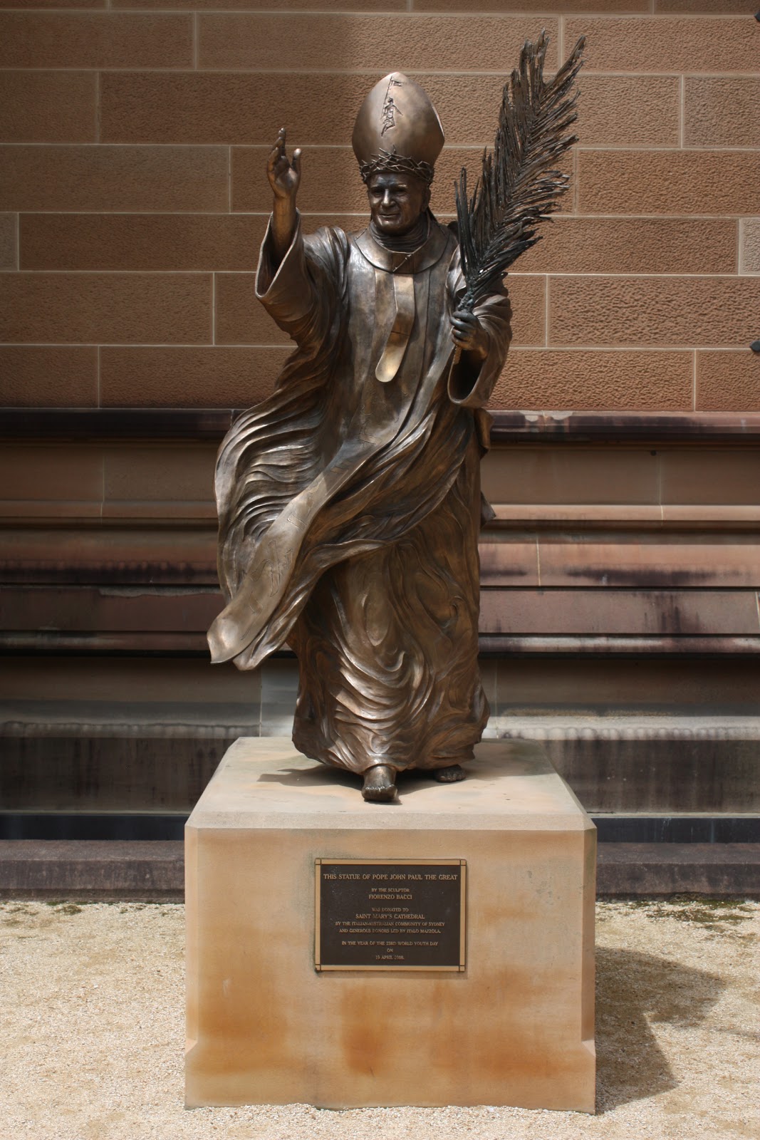 Saint John Paul II Statue