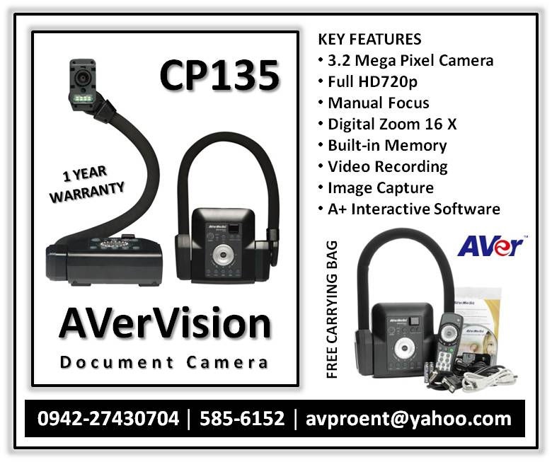 Avervision Portable Document Camera