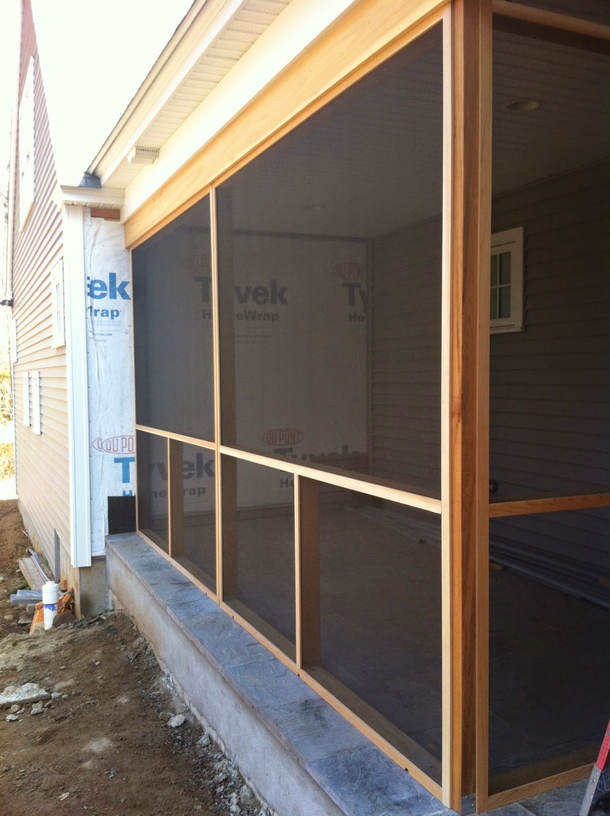 TheBuilderFix A clean simple way to add a screen porch to your home.