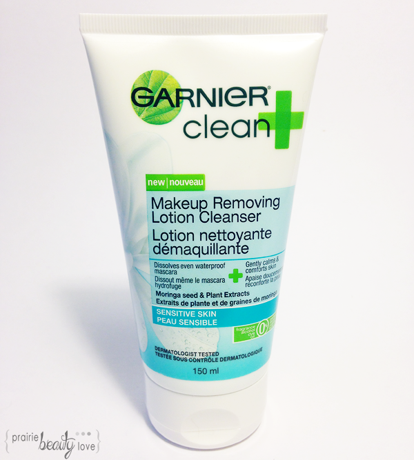 REVIEW Garnier clean+ Makeup Removing Lotion Cleanser* Prairie Beauty