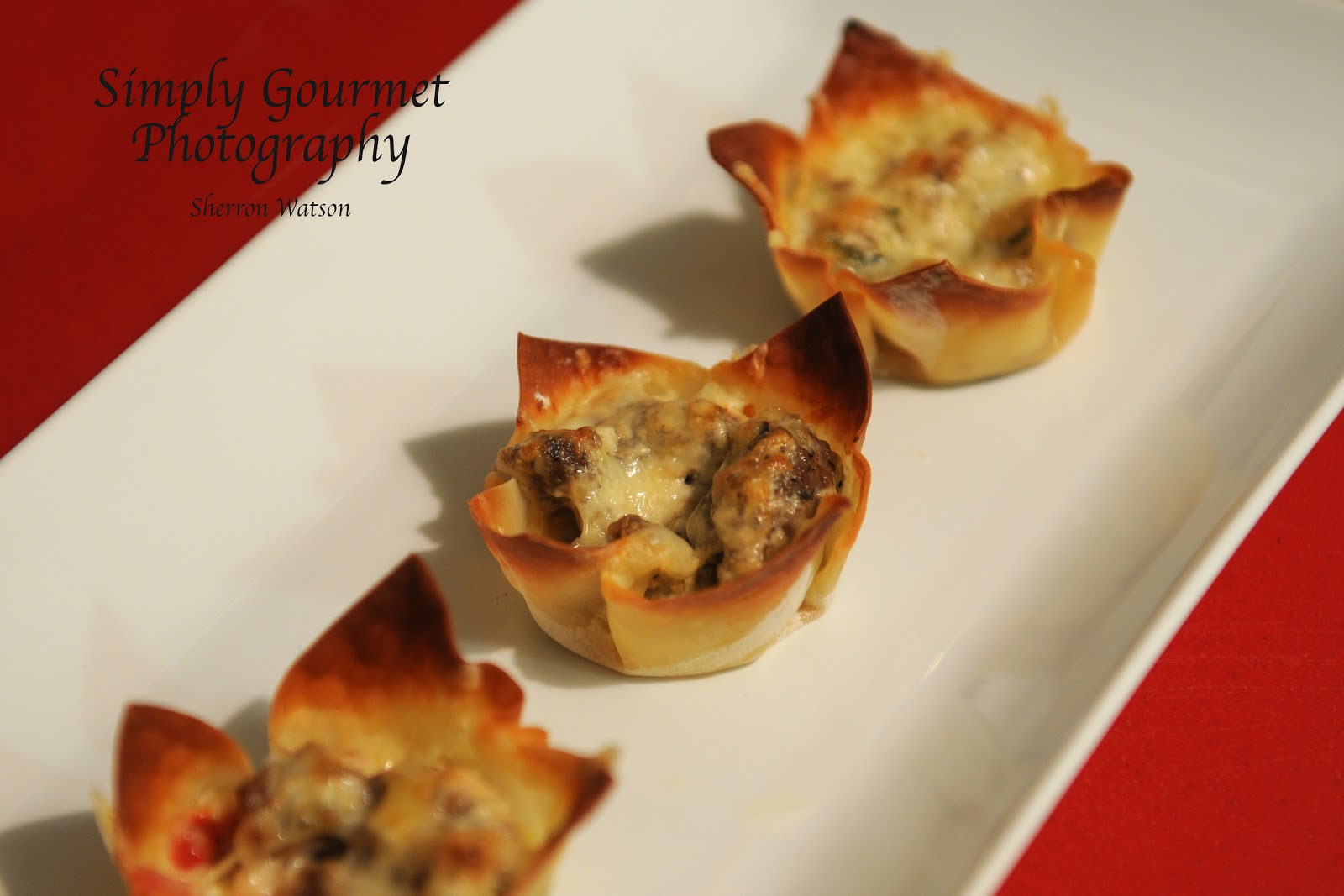 Simply Gourmet Cheesy Sausage Cups