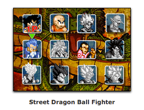 Juego Online: Street Dragon Ball Fighter