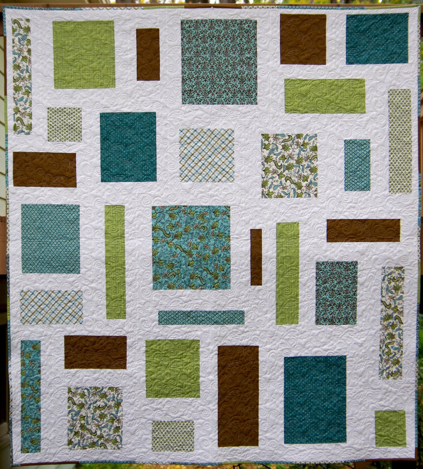 Empty Frames Quilt Ahhh...Quilting