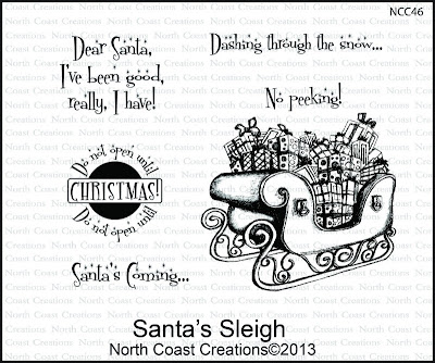 Stamps - North Coast Creations Santa's Sleigh