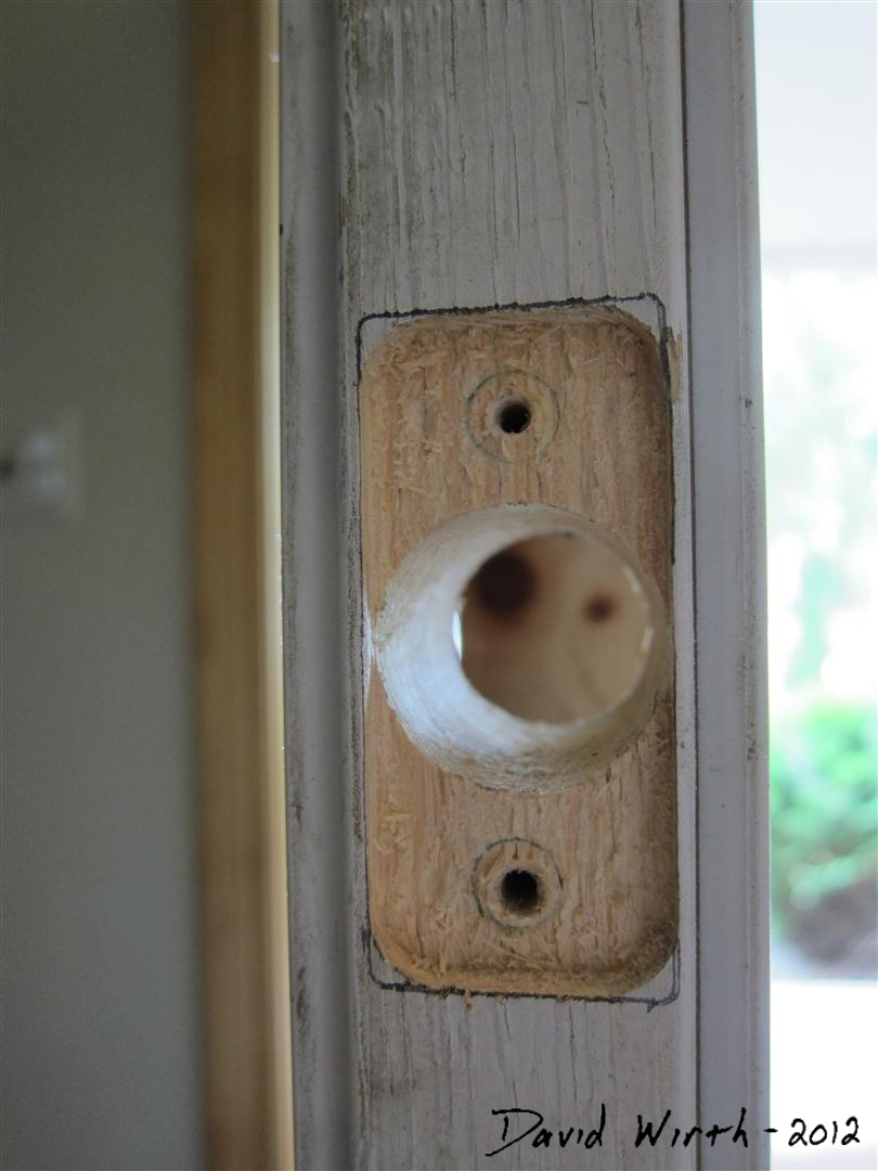 New Front Door Lock