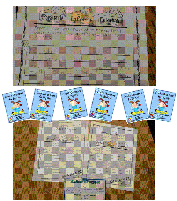 *Bunting, Books, and Bright Ideas* Author's Purpose a Not Mine