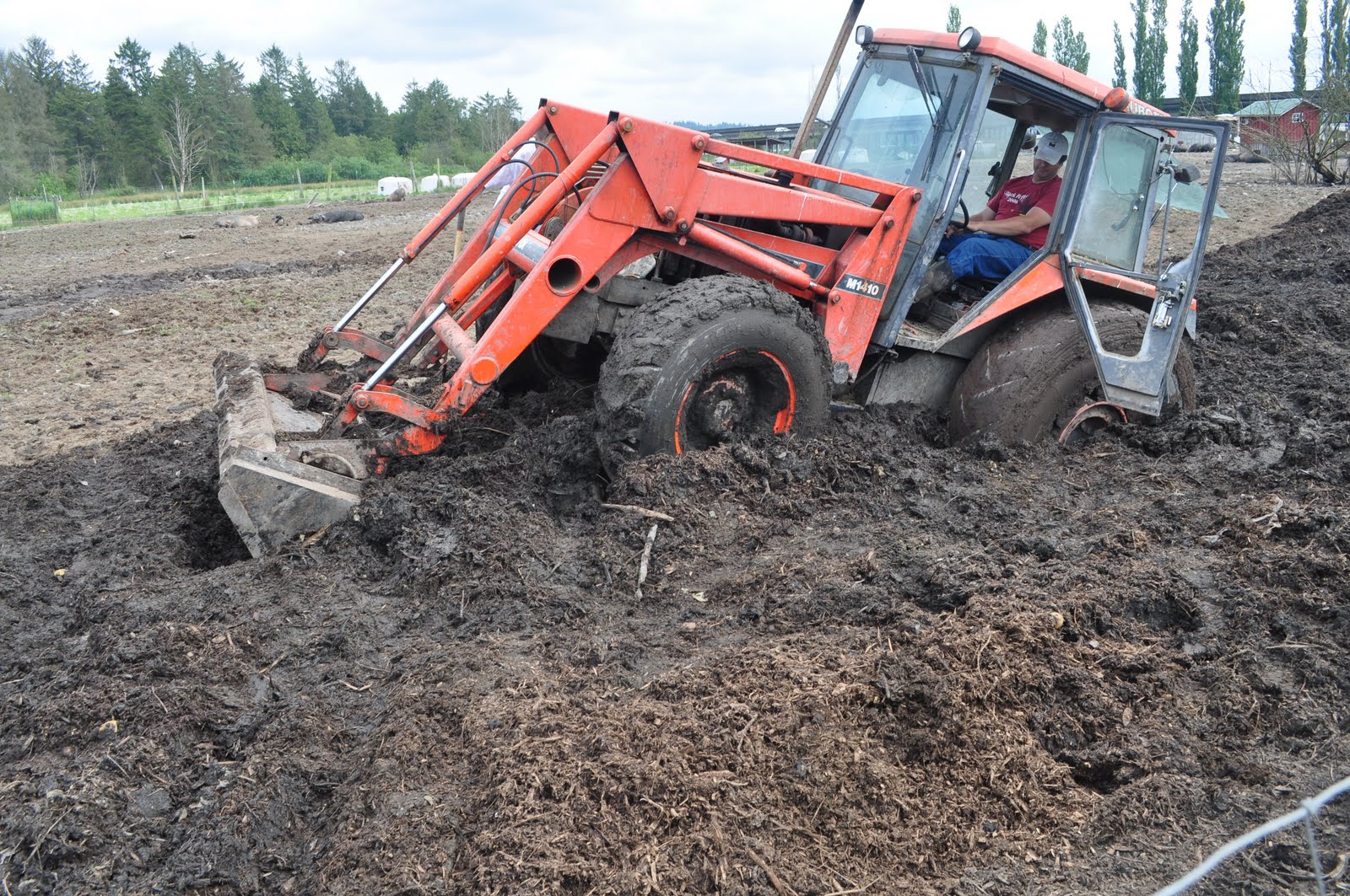 meat Tractor stuck