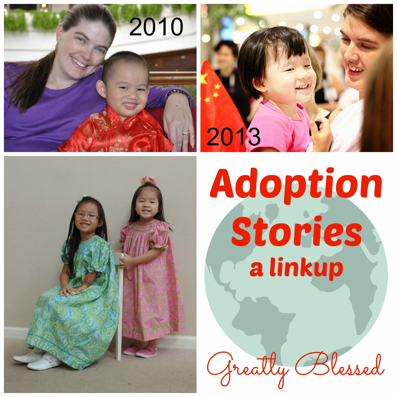 Greatly Blessed Adoption Stories linkup