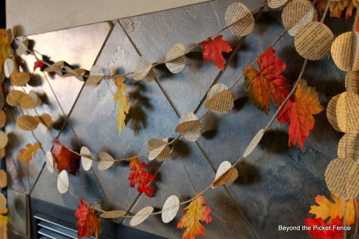 Beyond The Picket Fence Fall Garland