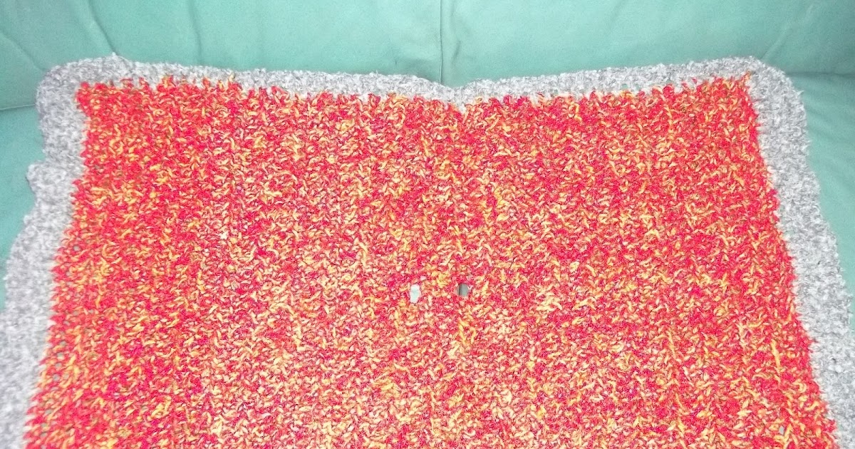 Mostly Crochet Stay on Stroller blanket. FREE Crochet pattern