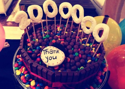 Stars بالصور تورتة بـ 2 مليون احتفالا بساندي