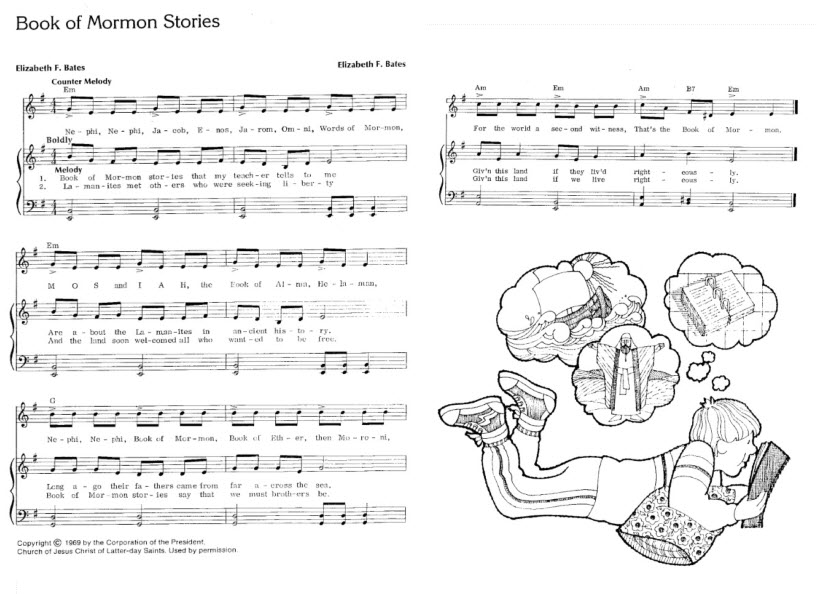 the blackham bunch book of mormon chant book of mormon piano sheet music