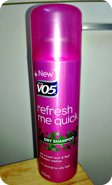 VO5 Refresh Me Quick for Normal to Oily Hair Dry Shampoo