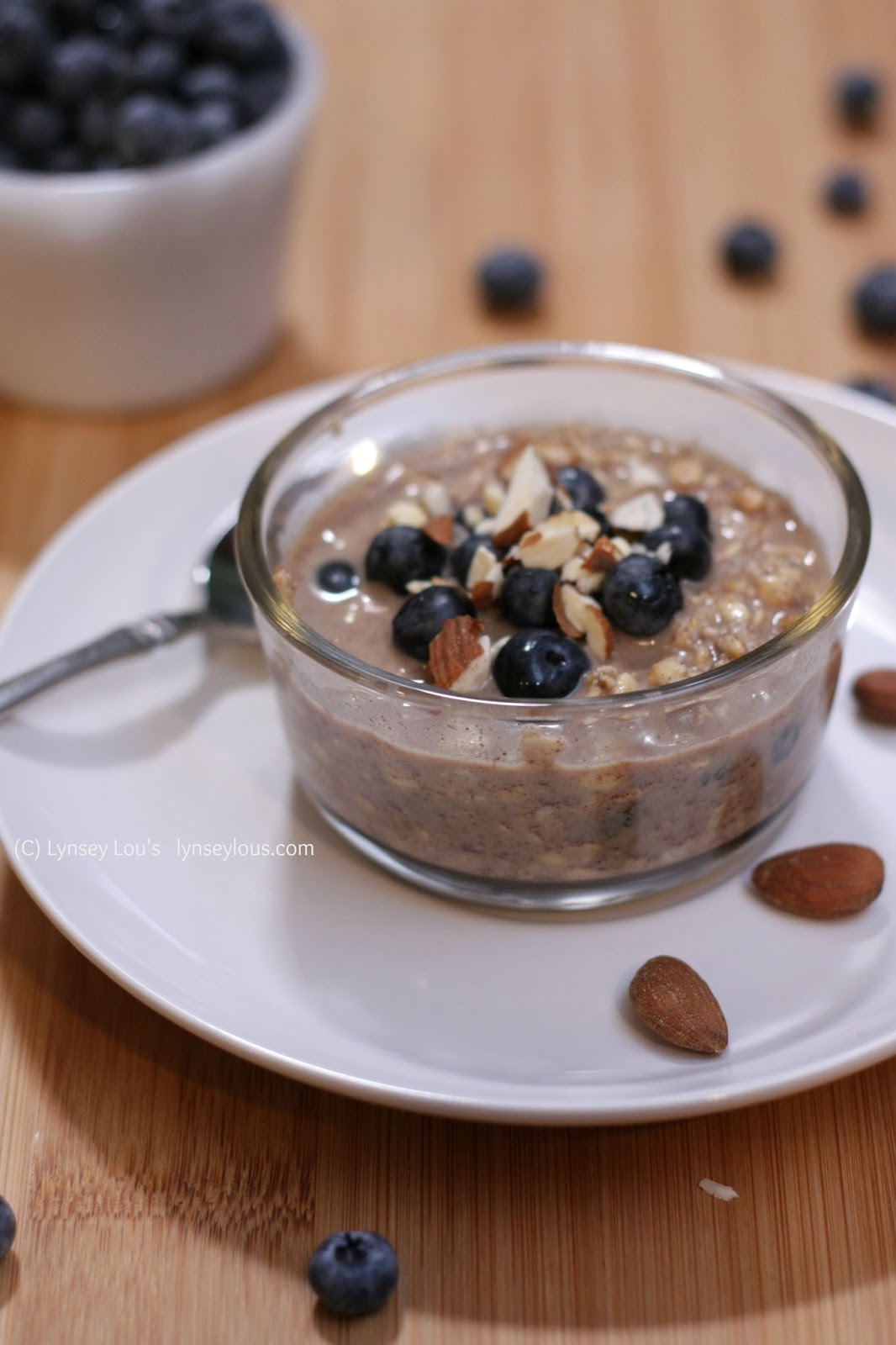 Lynsey Lou's Overnight Cinnamon Brown Sugar Oatmeal