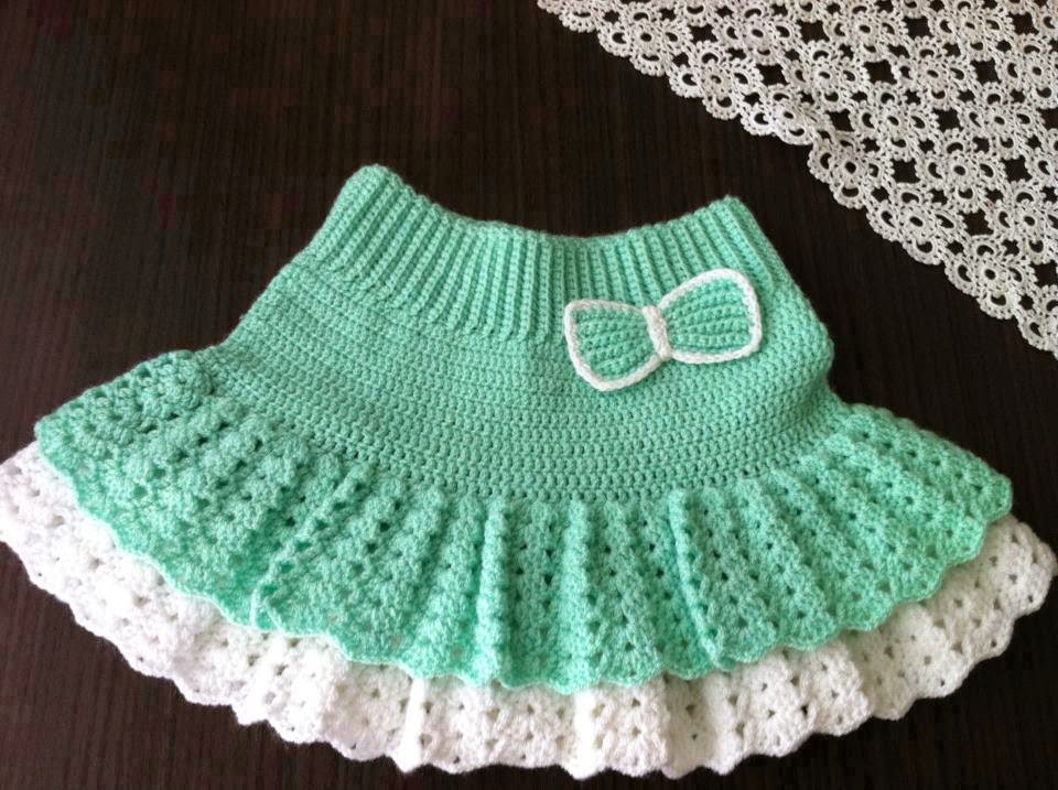 Bebek Örgü Etek Modelleri Bebek Örgü Etek Modelleri