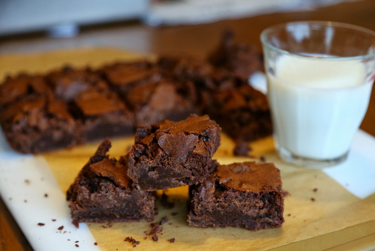 113 grams of butter The Chewy Brownie!