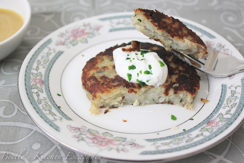 Beetle's Kitchen Escapades Potato and Caraway Cakes by Darina Allen