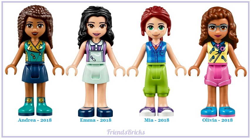 2018 Changes to LEGO Friends