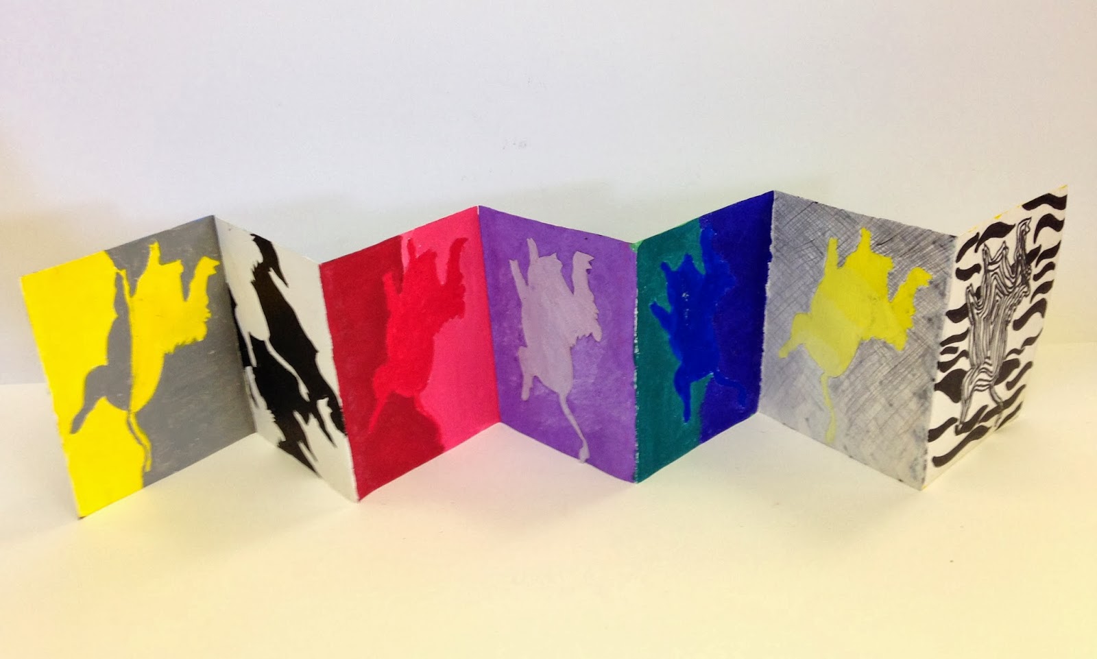 art actually in the classroom elements & principles of design book project