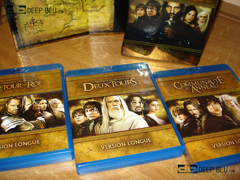 [Bluray] Le coffret "Seigneur des Anneaux" version longue à la loupe Bluray