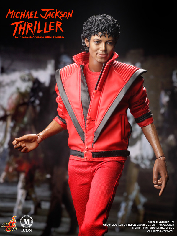 thriller jackson michael toys figure lyrics costume 12inch action jacket scale bark song toywiz toy toywizard clothes facts know need