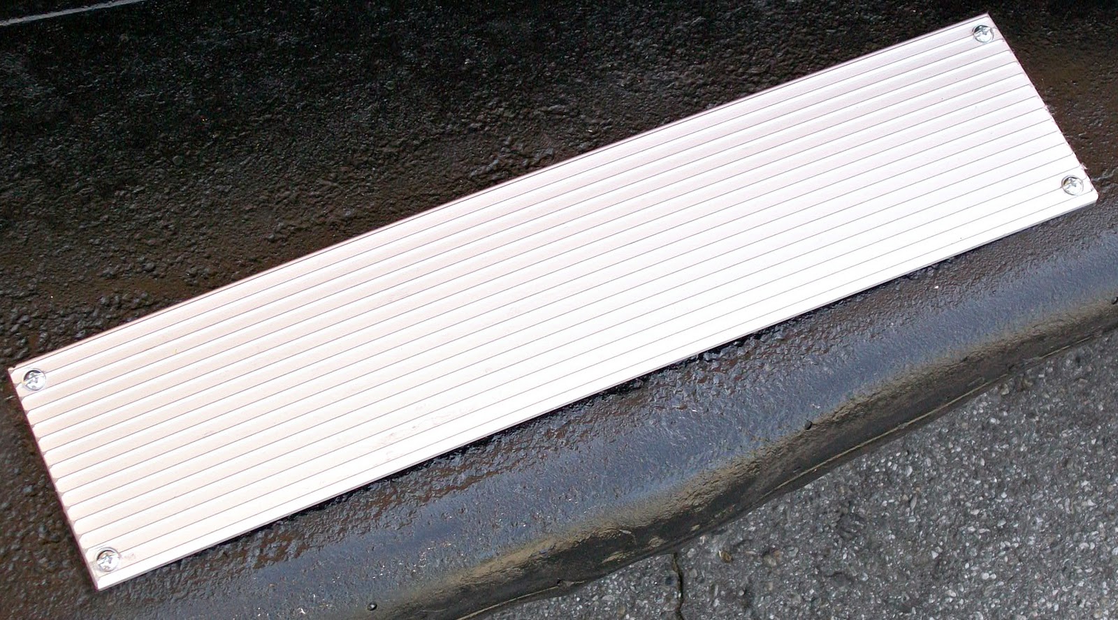 2 ALUMINUM STEP PLATES for 1930s RUNNING BOARD ★ FORD DODGE CHEVY