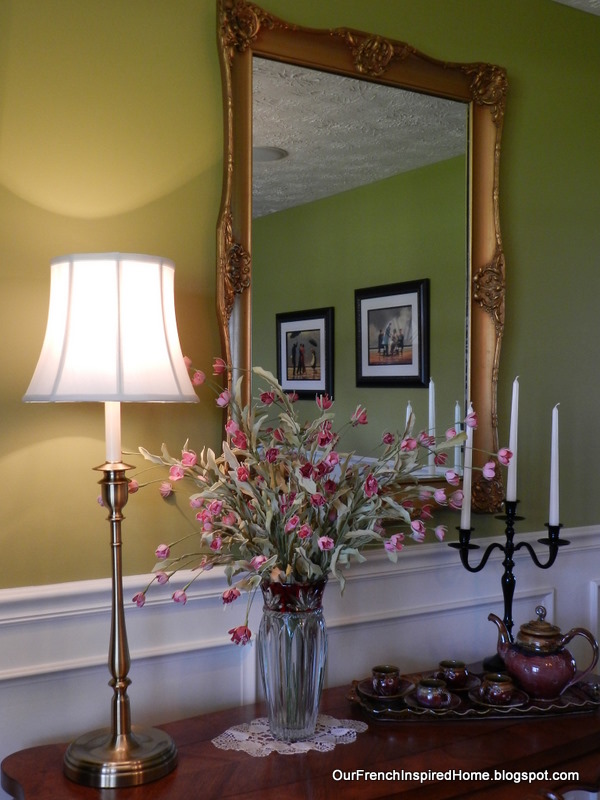 Our French Inspired Home: Ralph Lauren Lamps at HomeGoods
