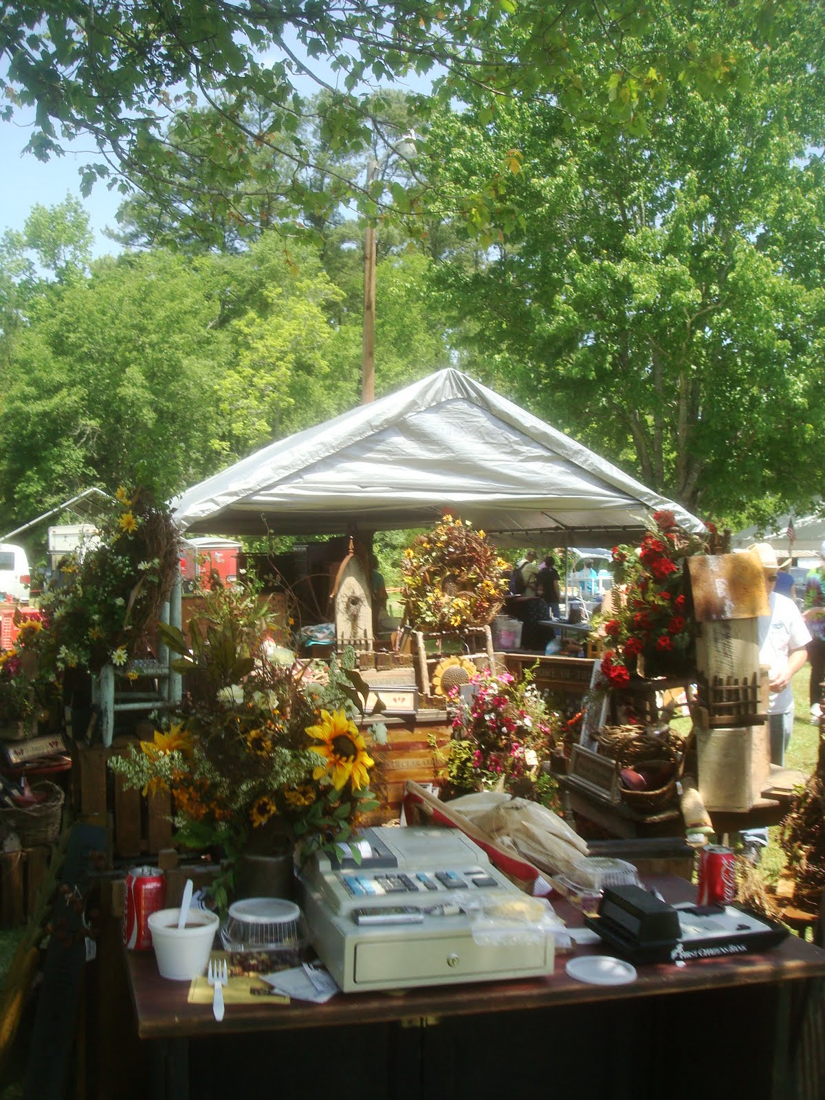 Green Man Mosaics Cameron, NC Antique Fair