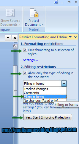 cara agar dokumen word tidak bisa di edit dan di copy 2