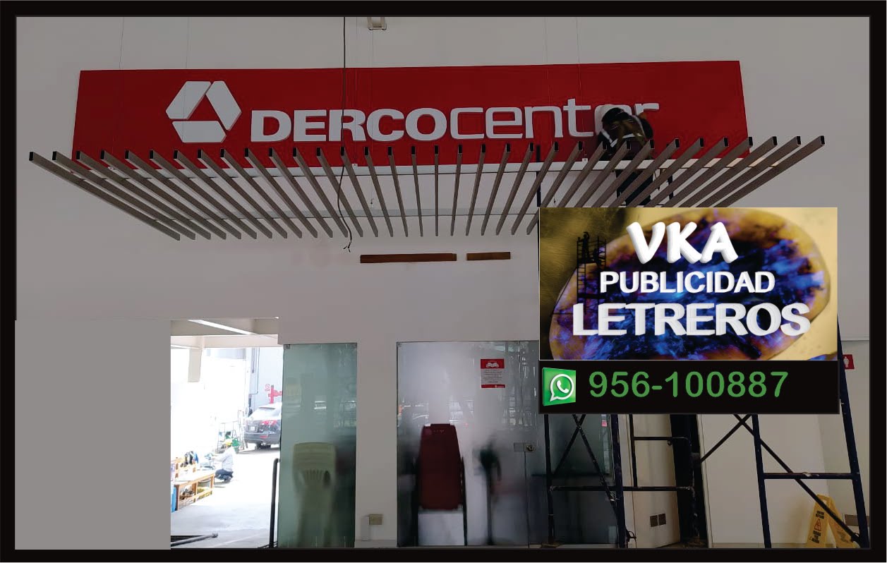 LETRERO DERCOCENTER