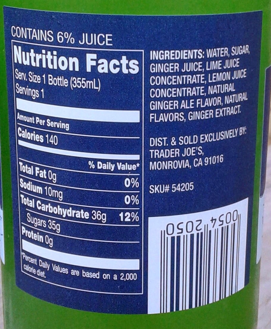 What's Good at Trader Joe's? Trader Joe's Brewed Ginger Beer