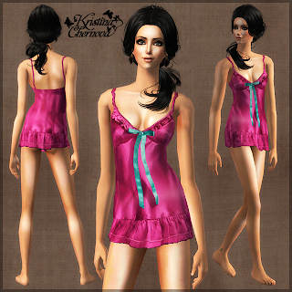  The Sims 2. Женская одежда: одежда для сна. - Страница 7 %25D0%259AriStina-1745