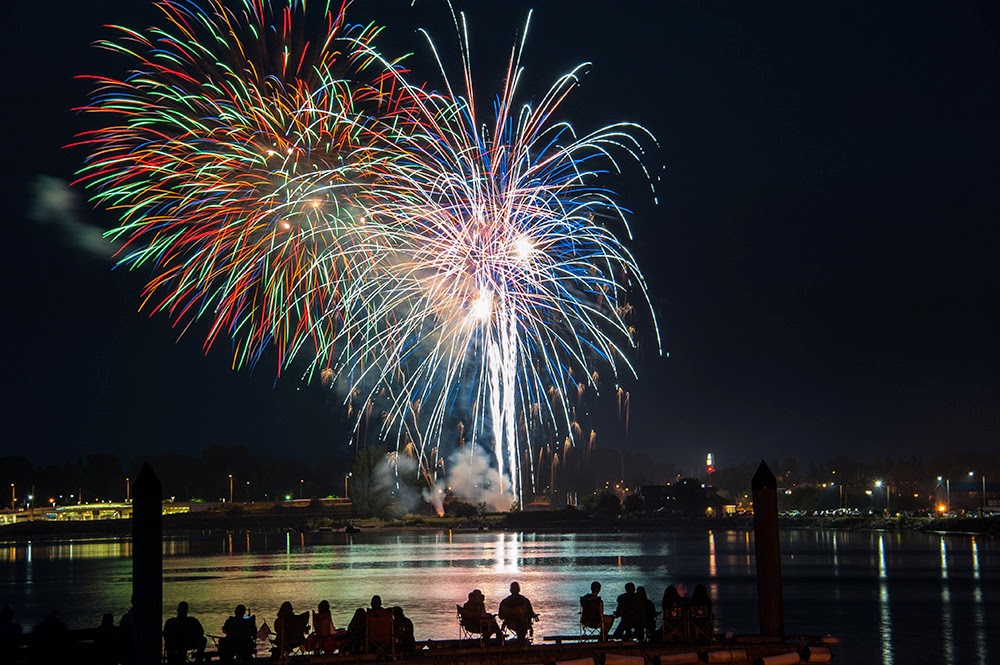 Jim Hamstra 4th of July Fireworks, Blaine Washington