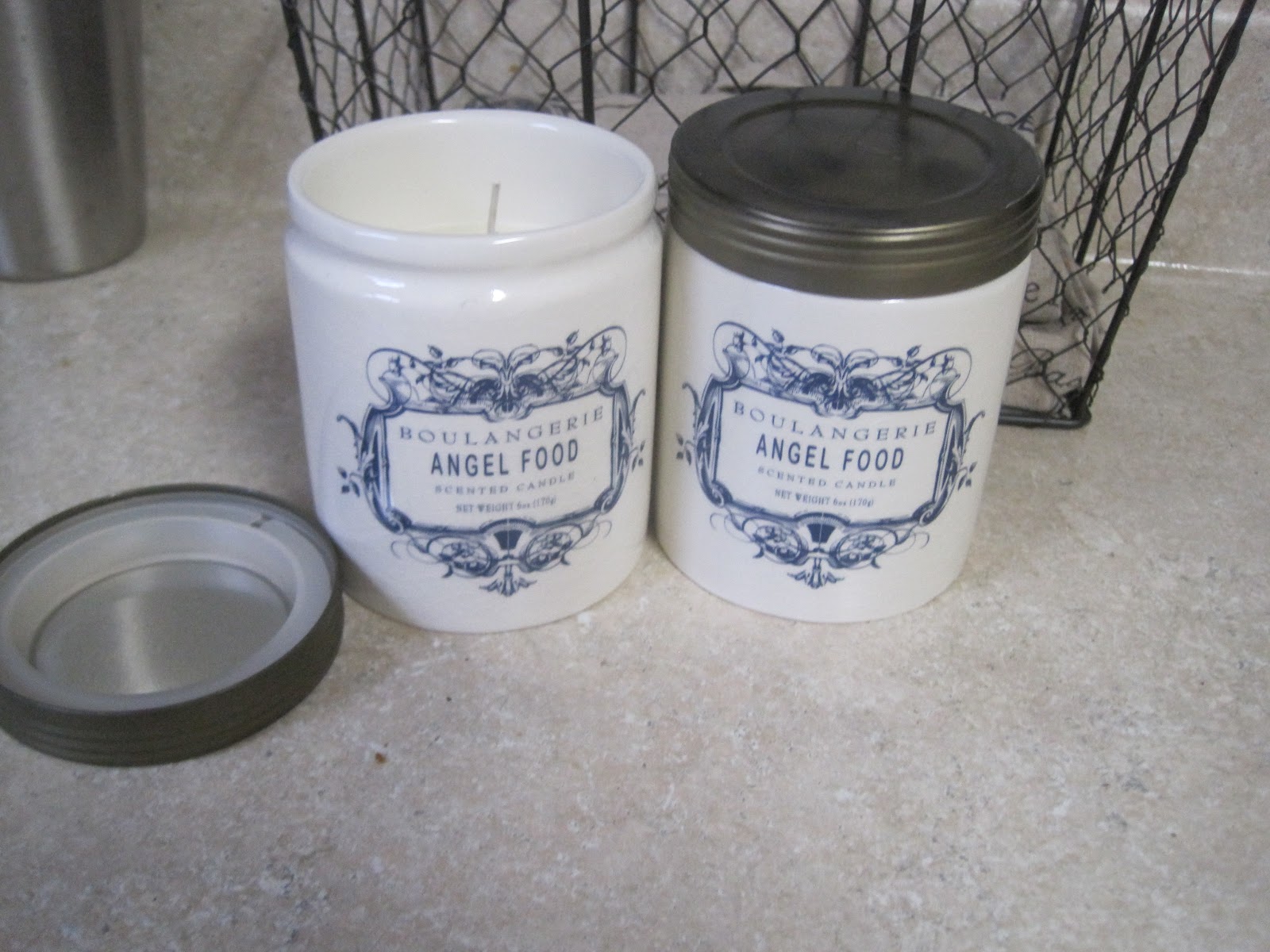 Mmmmm...Anthropologie Angel Food Candles Okio B Designs