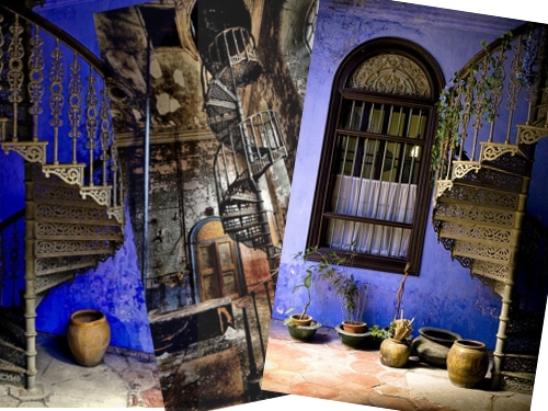 Pequeñeces: DIY- Escalera de caracol victoriana- Victorian spiral staircase