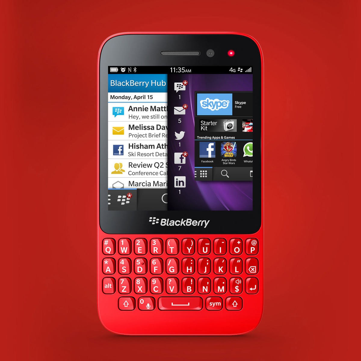 KreativeGeek Blackberry Q5 mobile review