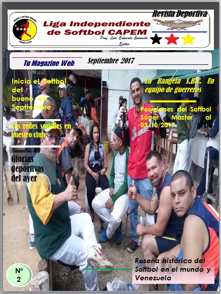 Revista Softbol CAPEM