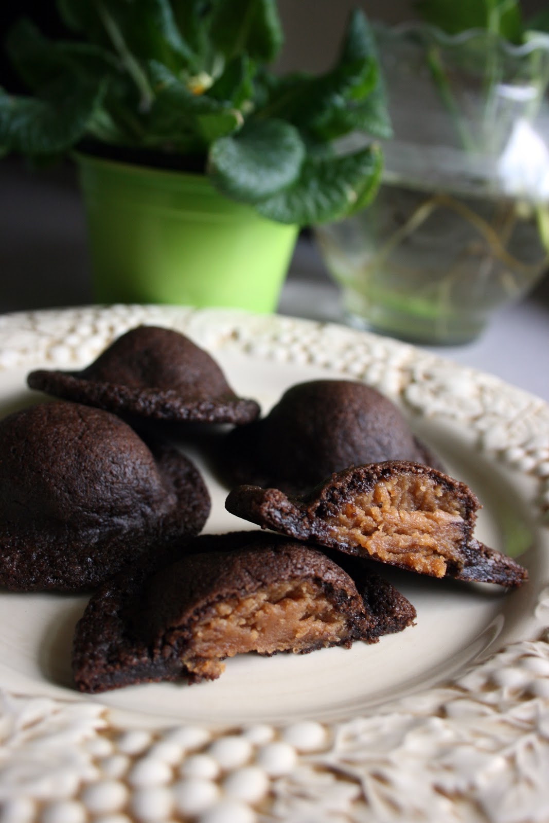 A Half Baked Life What's Inside Peanut Butter Chocolate Pillows