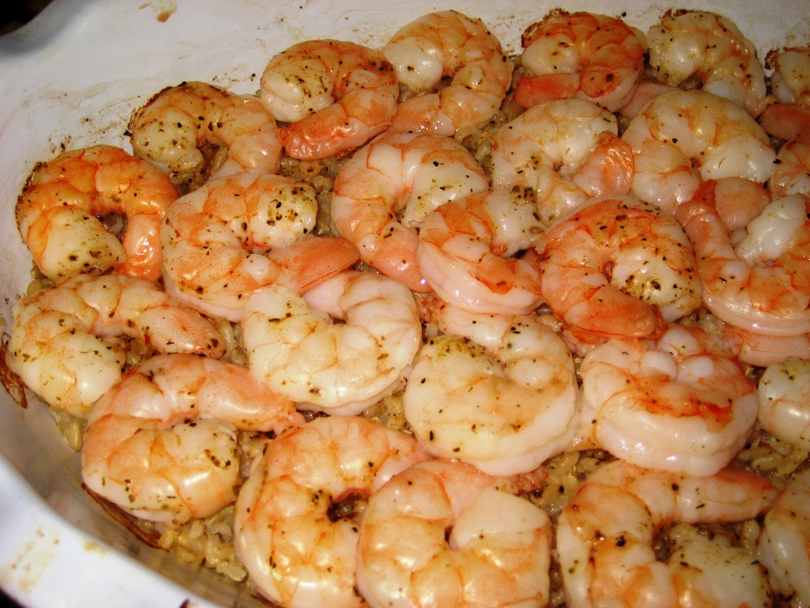 Cammy's Kitchen Baked Shrimp and Rice