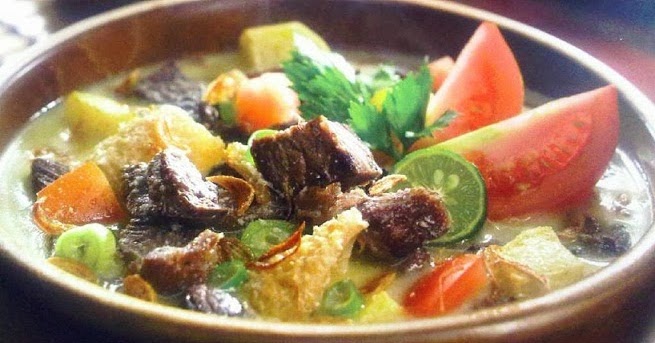 betawi beef spare rib soup recipe Aneka Kreasi Resep