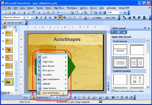 Santiago Montoya SP11TCA7: 2) AutoShape