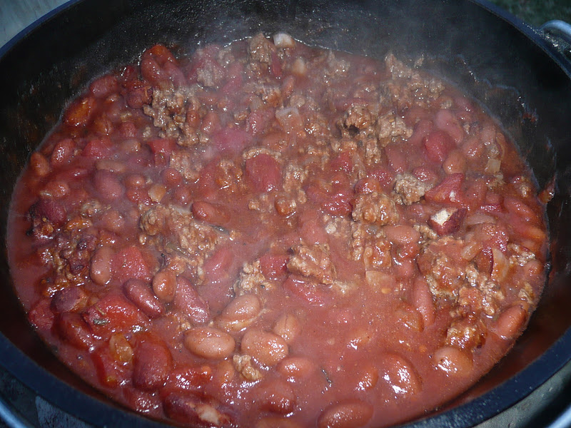 Everyday Dutch Oven Big Game Chili