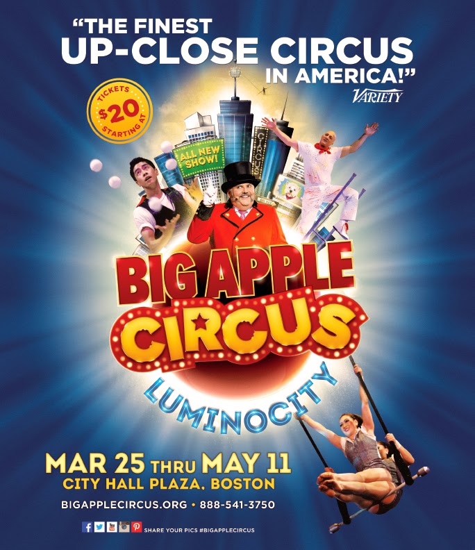 Boston Families on a Budget Big Apple Circus Tickets Giveaway!