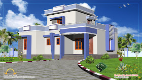 Duplex House Elevation - 185 Sq M (1986 Sq. Ft) - January 2012 Duplex House Elevation - 185 Sq M (1986 Sq. Ft) - January 2012