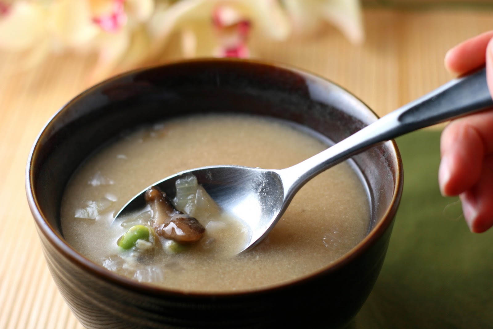 Chinese Five Spice Miso Soup with Shitakes and Edamame Coastal Cooking