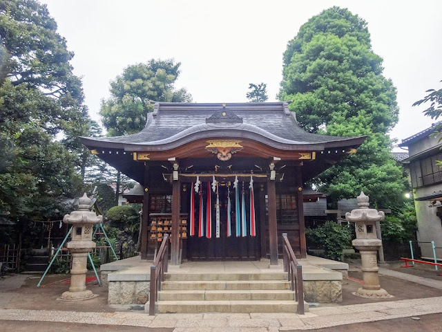 月見岡八幡神社,拝殿,新宿,落合〈著作権フリー無料画像〉Free Stock Photos