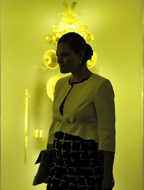 Crown Princess Victoria of Sweden and Prince Daniel of Sweden visited the Gold Museum 