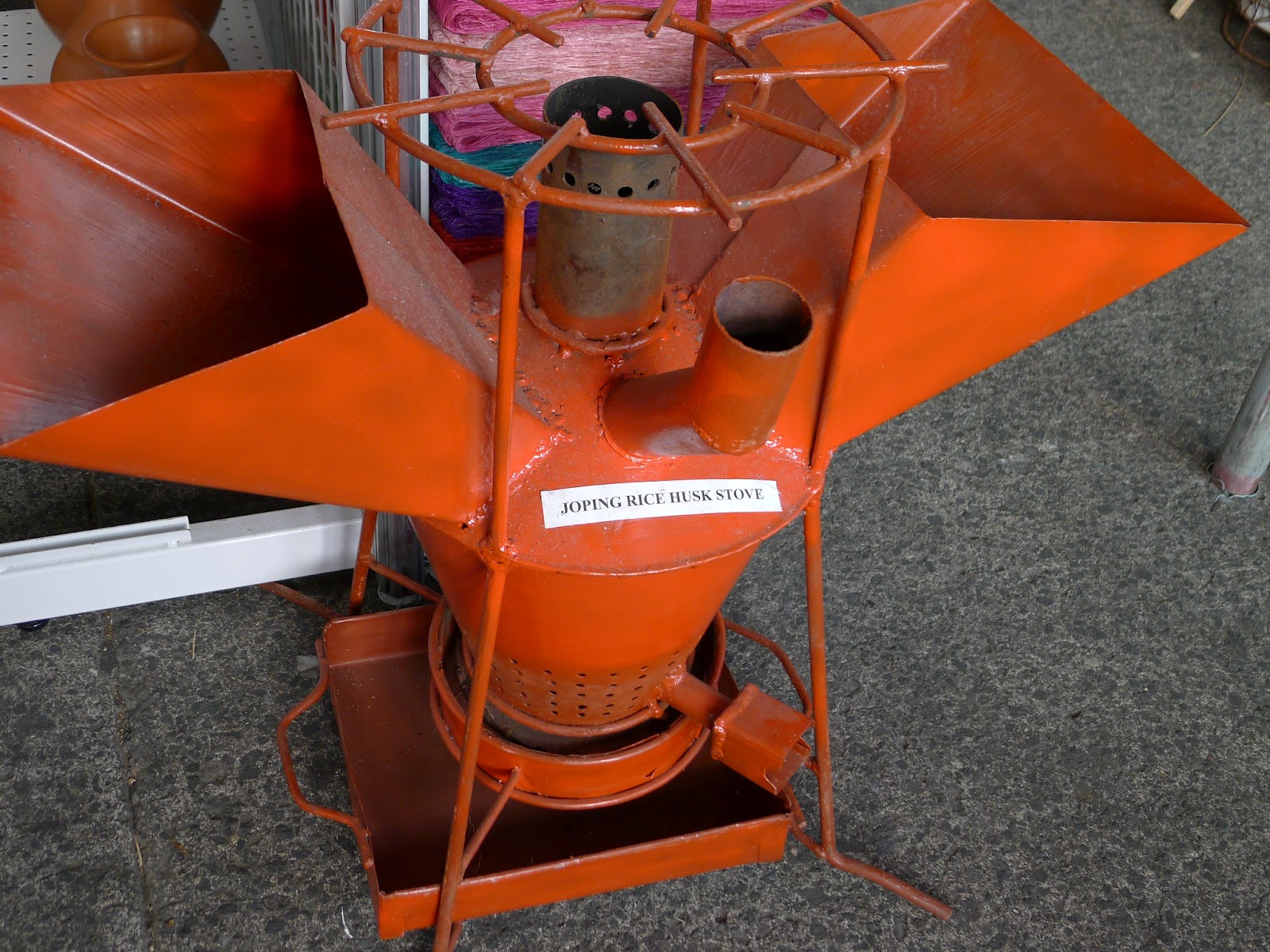 adventures in sustainability Rice Hull Stove, Bicol Region, Philippines