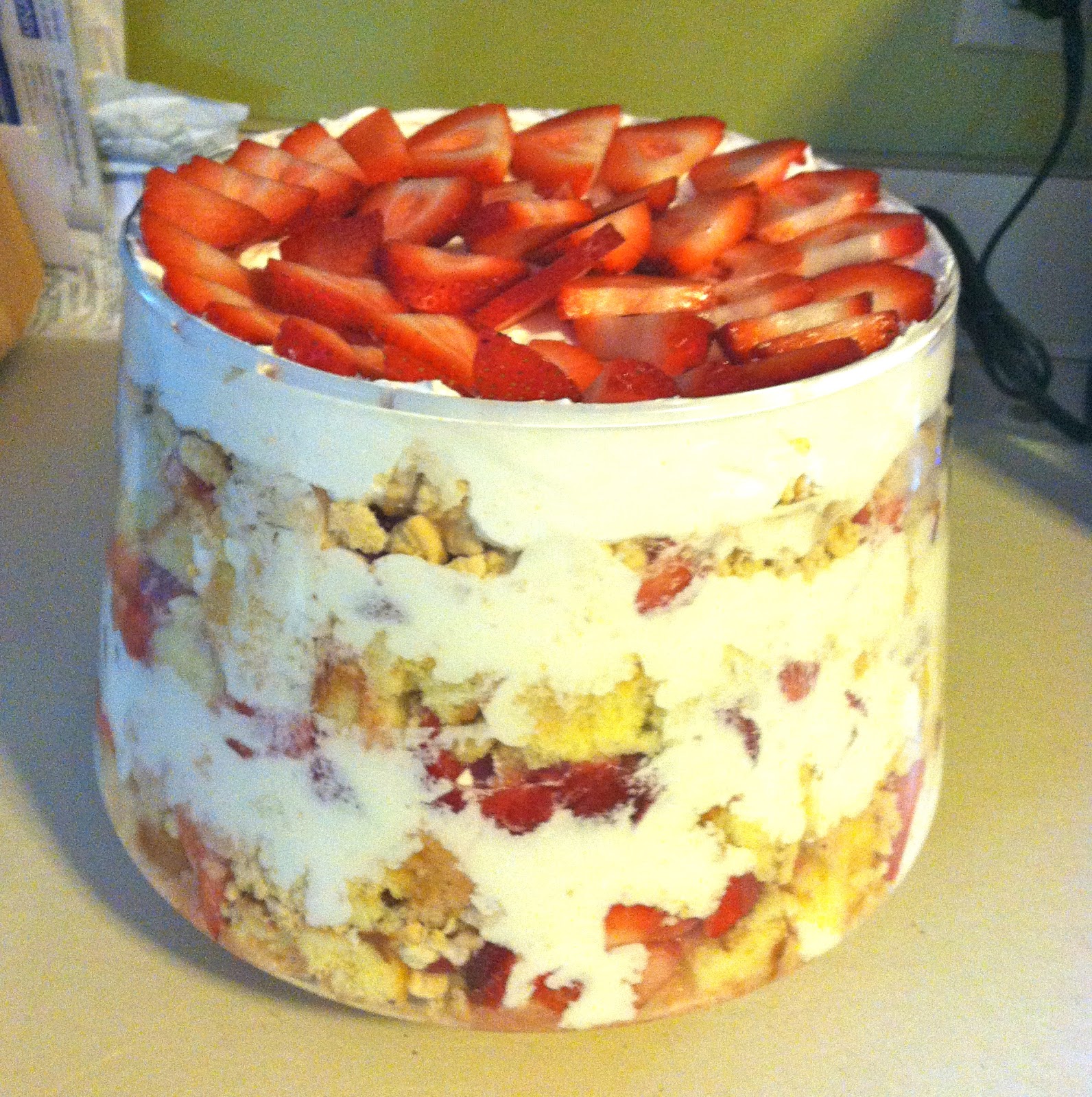 Golden Oreo Strawberry Shortcake Trifle